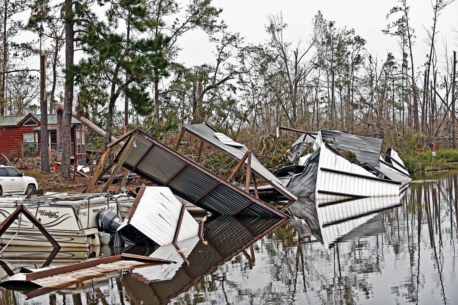 Trails End Resort decimated during hurricane